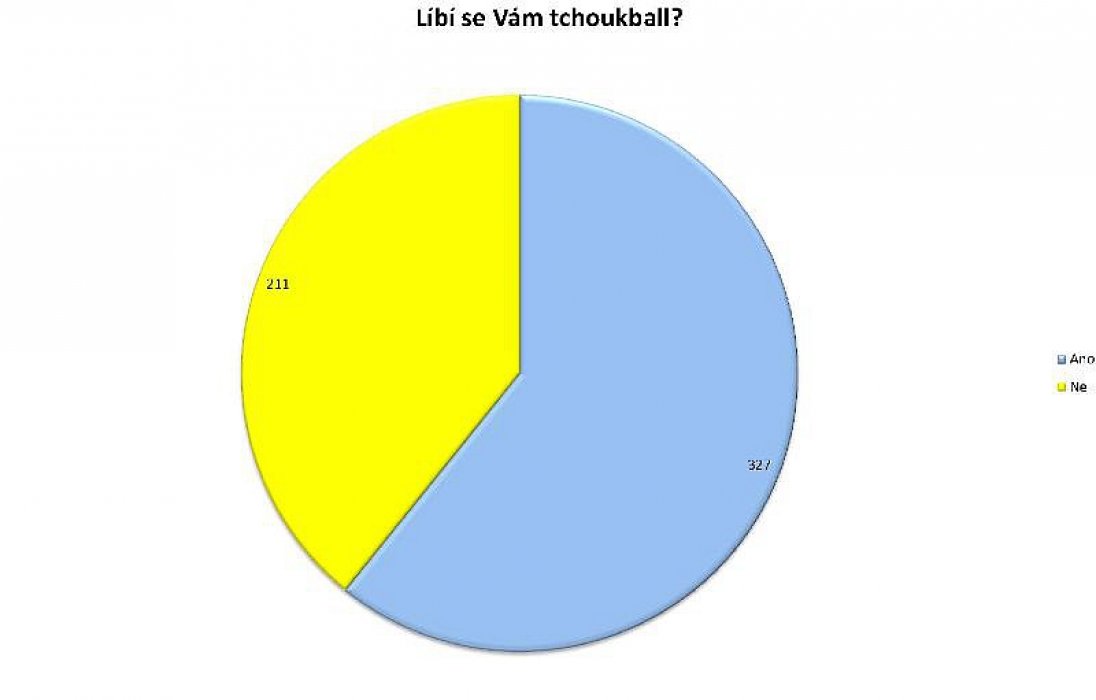 Líbí se Vám tchoukball?: Výsledky ankety