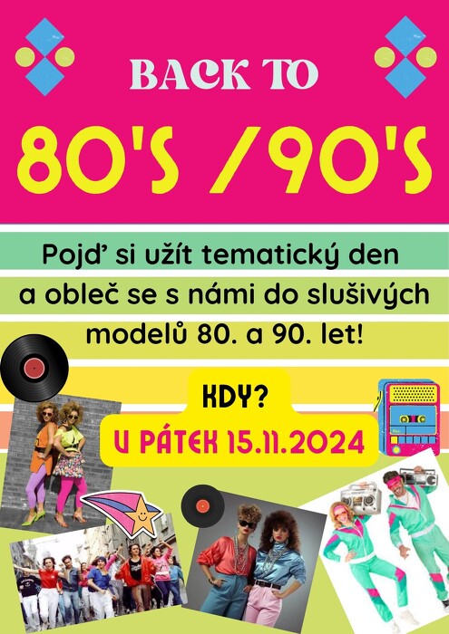 Pátek ve znamení retro outfitů