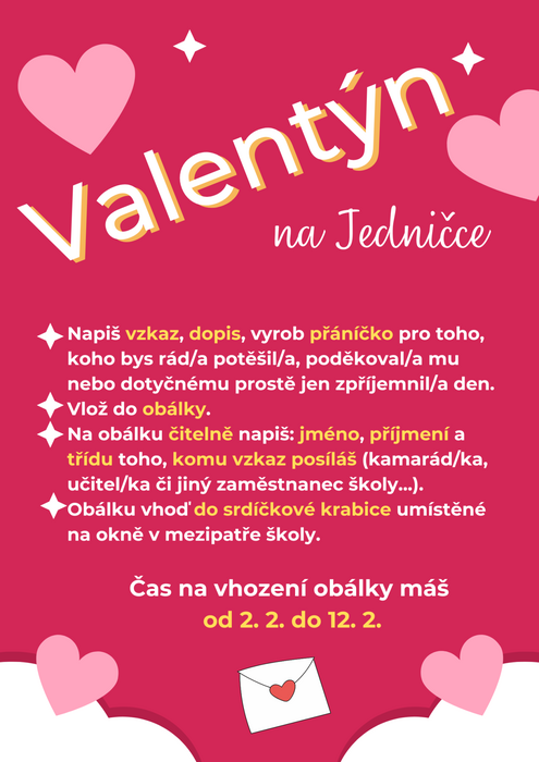 Valentýn na Jedničce 2026