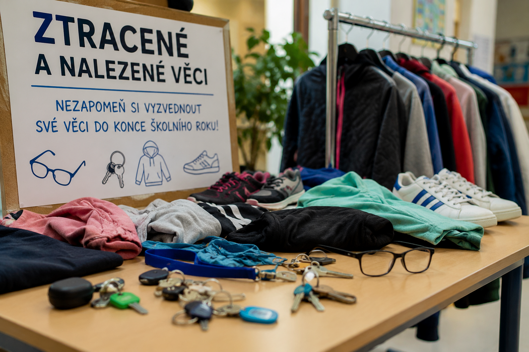 Výzva k vyzvednutí ztracených a zapomenutých věcí