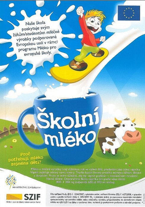 Mléko do škol