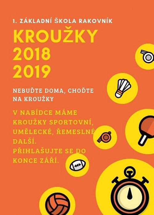 Kroužky 2018/2019