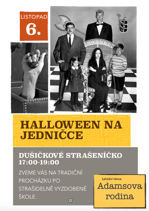 Halloween na Jedničce tentokrát až po prázdninách