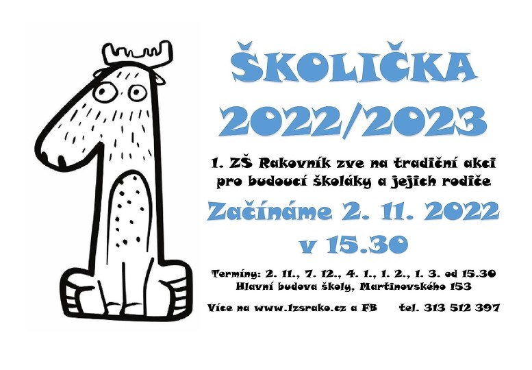 Školička pro budoucí prvňáčky a jejich rodiče